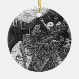 Brian Benson氏による上位と下位 セラミックオーナメント