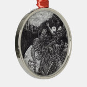 Brian Benson氏による上位と下位 メタルオーナメント (右)