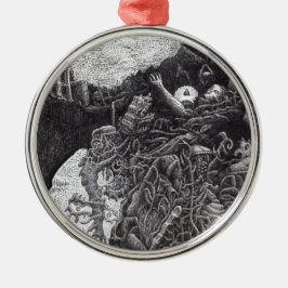 Brian Benson氏による上位と下位 メタルオーナメント