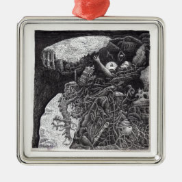 Brian Benson氏による上位と下位 メタルオーナメント