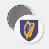 Brian Boru Harp – アイルランドのシンボル マグネット (正面/裏面)