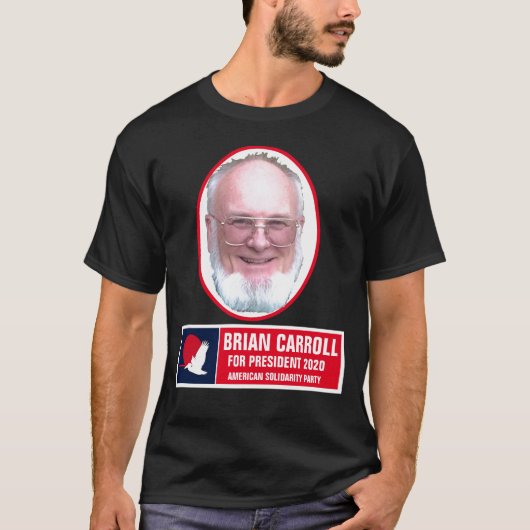 Brian Carroll社長2020年 Tシャツ (正面)