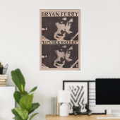 BRIAN FERRY Poster - 1976 org. NME - Lets Stick ポスター (ホームオフィス)
