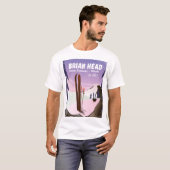 Brian Head、アイアン郡、ユタ州、アメリカ スキーポスター Tシャツ (正面フル)