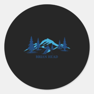 Brian head ユタ スキーリゾート スキー スキーヤー ラウンドシール