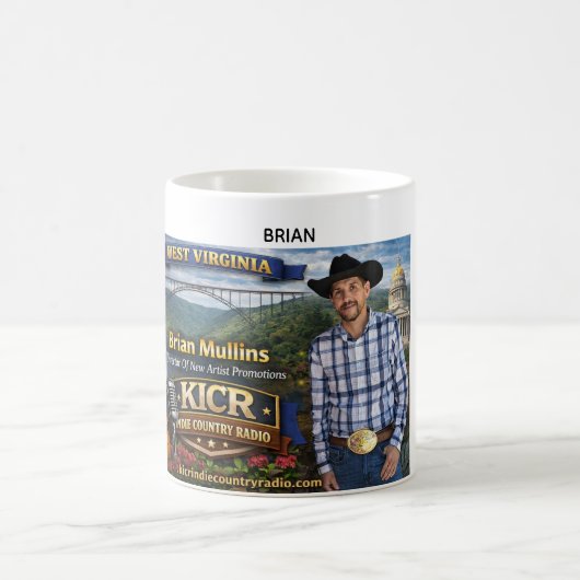 Brian Mullins マグカップ (中央)
