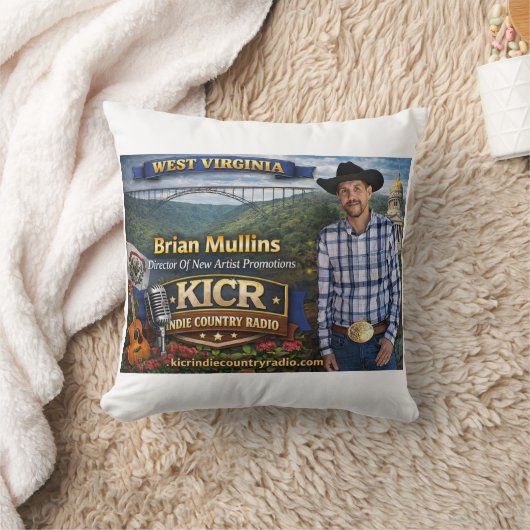 Brian Mullins Pillow クッション (ブランケット)