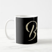 Brian Name whitegold Tasse Teetasse Kaffeetasse コーヒーマグカップ (左)