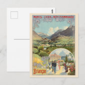 Briancon France Vintage Poster 1901 ポストカード (正面/裏面)