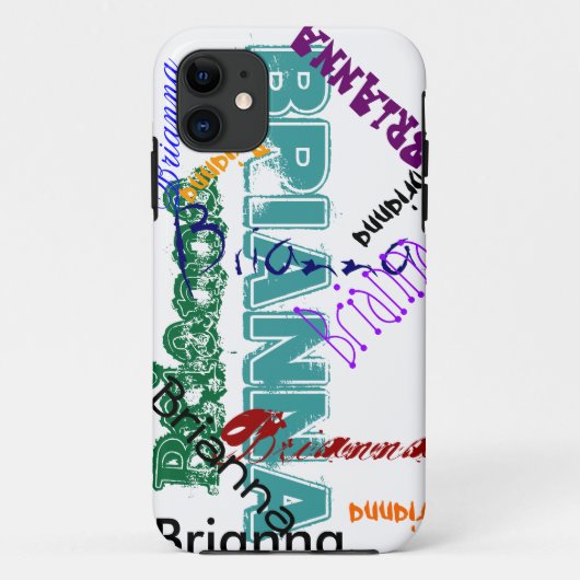 Briannaの場合のiPhone 5の一流の場合 Case-Mate iPhoneケース (裏面)