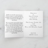 Briansの誕生日 招待状 (内部)