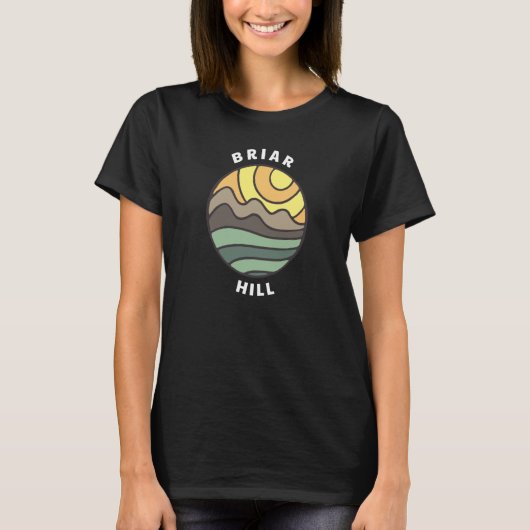 Briar Hill Michigan Mountains MI Vacation Souvenir Tシャツ (正面)