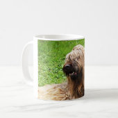 Briard fauve コーヒーマグカップ (正面左)