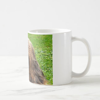 Briard fauve コーヒーマグカップ