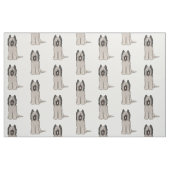 Briardsかわいいパターン ファブリック (ファットクウォーター)