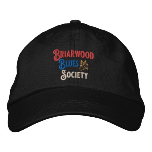 Briarwood Blues Society Classic Ball Cap 刺繍入りキャップ (正面)
