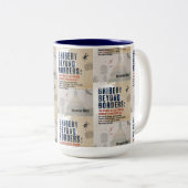 Bribery Beyond Borders Mug ツートーンマグカップ (正面右)