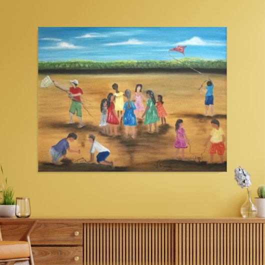 Bricadeiras キャンバスプリント (インサイチュ (リビング))