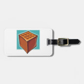 Brick Block Fun Building Toy ラゲッジタグ (正面横)