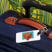 Brick Block Fun Building Toy ラゲッジタグ