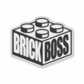 Brick Boss シール (正面)