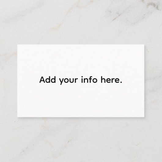 Brick Builder Definition Humor 名刺 (裏面)