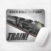 Brick Built Northern Locomotive Mousepad マウスパッド (マウス)