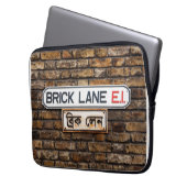 Brick Lane ラップトップスリーブ (正面左)