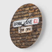 Brick Lane Clock ラージ壁時計 (傾斜)