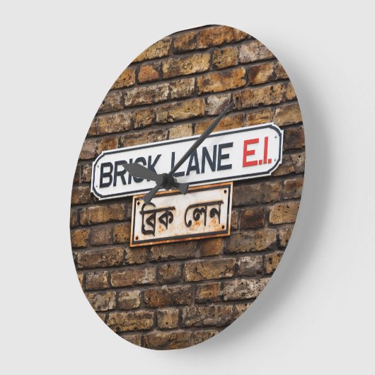 Brick Lane Clock ラージ壁時計 (傾斜)
