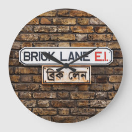 Brick Lane Clock ラージ壁時計