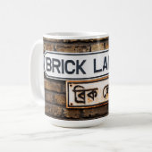 Brick Lane Coffee Mug コーヒーマグカップ (正面左)