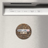 Brick Lane E1 Fridge Magnet マグネット (インサイチュ (食洗機))