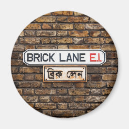 Brick Lane E1 Fridge Magnet マグネット