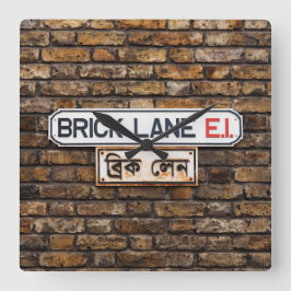 Brick Lane Square スクエア壁時計
