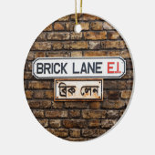 Brick Lane Tree Decoration セラミックオーナメント (左)