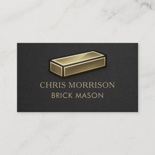 Brick Mason 名刺 (正面)