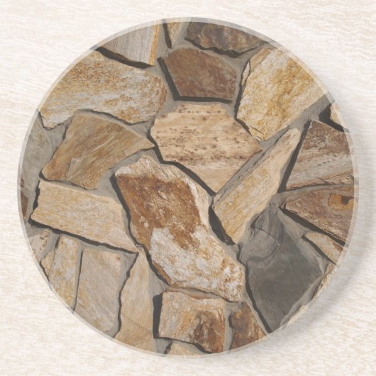 Brick、Rock、Stone Series - Flat Stone Coaster コースター (正面)