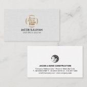 Brick Stone Mason Masonry Construction 名刺 (正面/裏面)