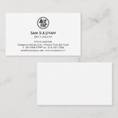 Brick Stone Mason Masonry Construction 名刺 (正面/裏面)