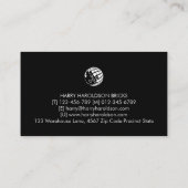 Brick Stone Mason Masonry Construction Business Ca 名刺 (裏面)