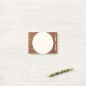 Brick Wall Post-it® Notes Custom Text Your Name ポストイット (デスク上)