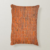 Brick wall red brick wall wall アクセントクッション (裏面(縦))