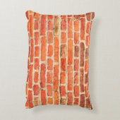 Brick wall texture brick wall アクセントクッション (裏面(縦))