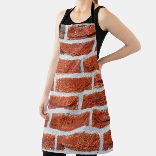Brick wall wall background building エプロン (インサイチュ)