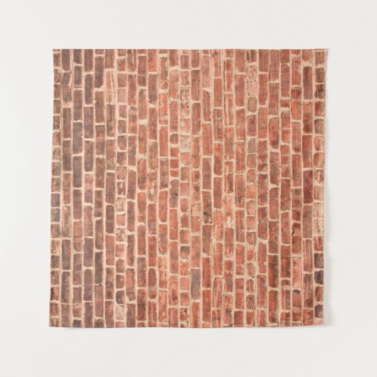 Brick Wall with Dark Gradient at Bottombrick,wall, タペストリー (正面(横))