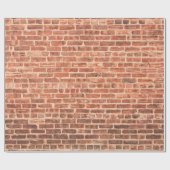 Brick Wall with Dark Gradient at Bottombrick,wall, ラッピングペーパー (フラット)