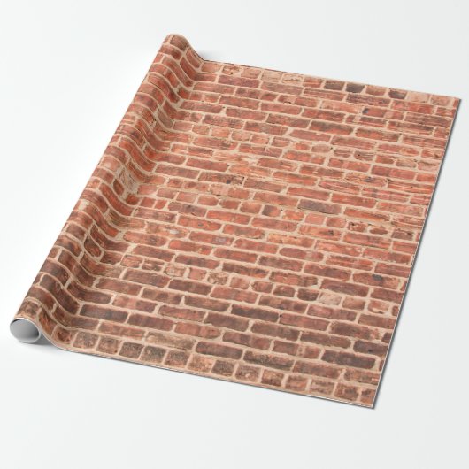 Brick Wall with Dark Gradient at Bottombrick,wall, ラッピングペーパー (アンロールド)