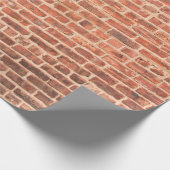Brick Wall with Dark Gradient at Bottombrick,wall, ラッピングペーパー (角)