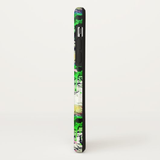 brickedりんごのスカル Case-Mate iPhoneケース (裏面/左)